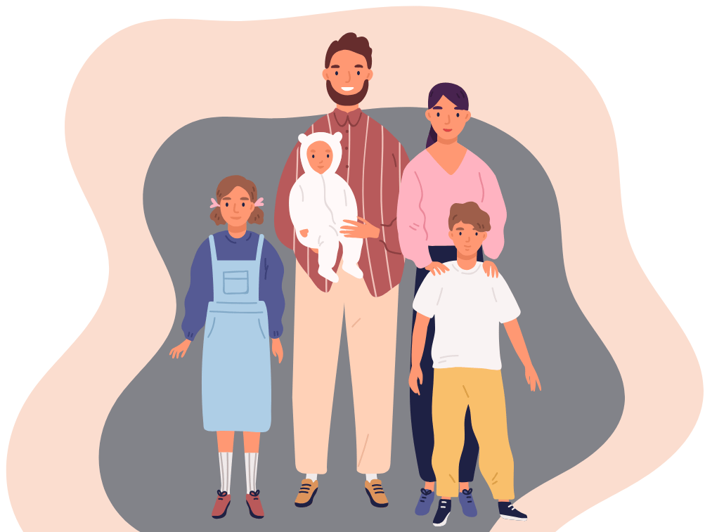 Illustration — patient·es et familles suivis en génétique