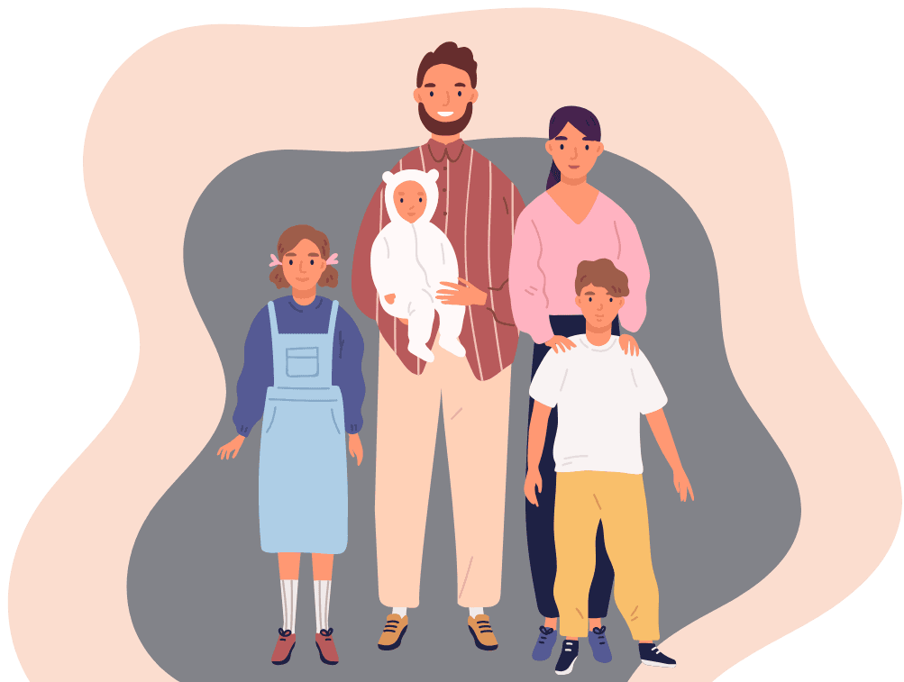 Illustration — patient·es et familles suivis en génétique